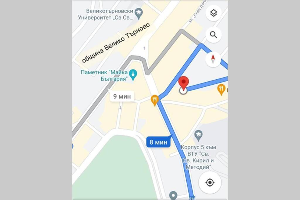Хотелски Апартамент Стило В Идеалния Център. Veliko Tárnovo Exterior foto